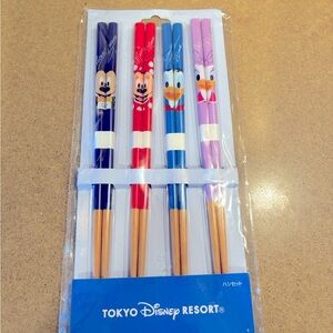 Disney RARE Set of Disney Chopsticks from Tokyo Disney. Never used.